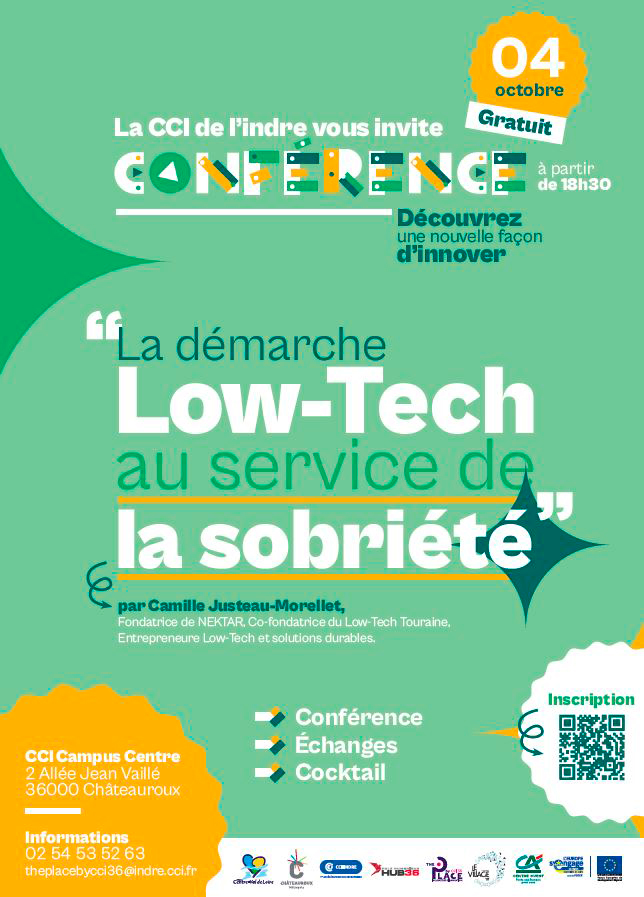 Conférence : La démarche low-tech au service de la sobriété