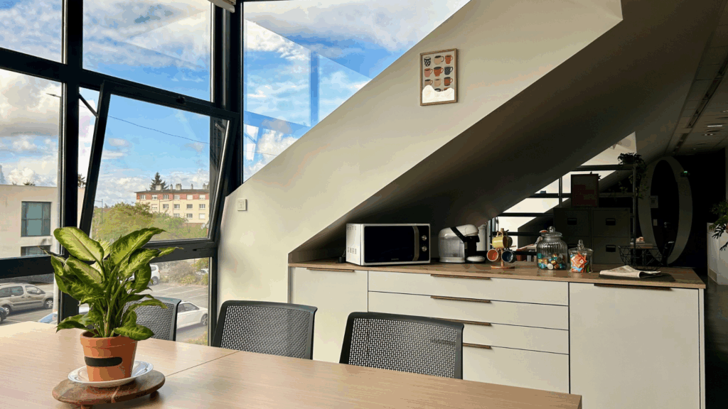 Espace cuisine du Cowork - Espace de coworking à Châteauroux.