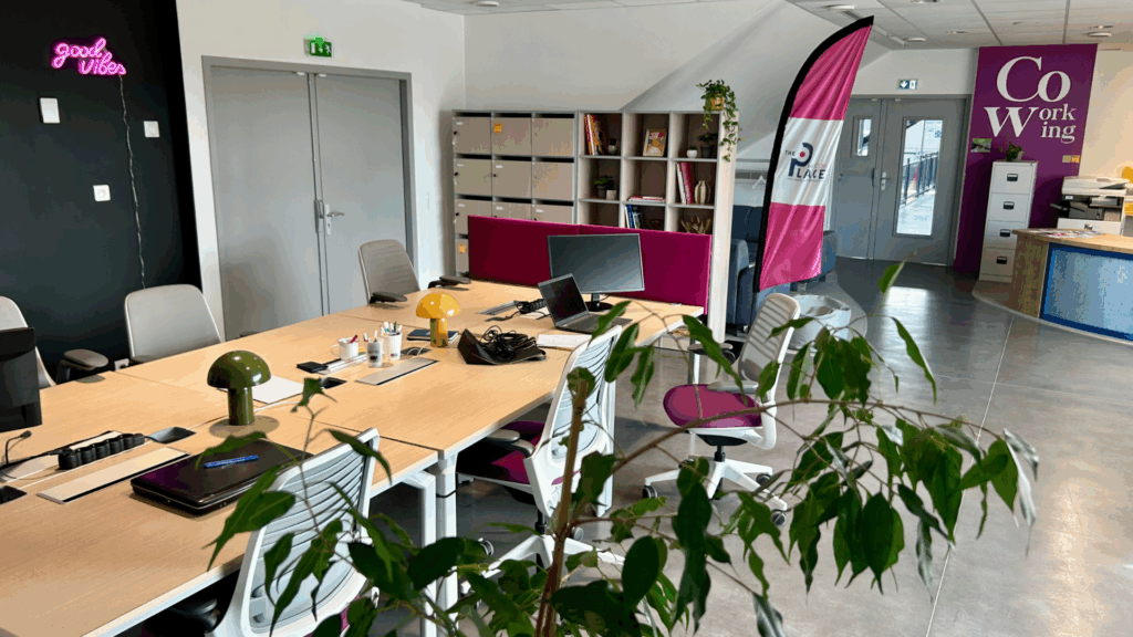 Bureaux du Cowork - Espace de coworking à Châteauroux.