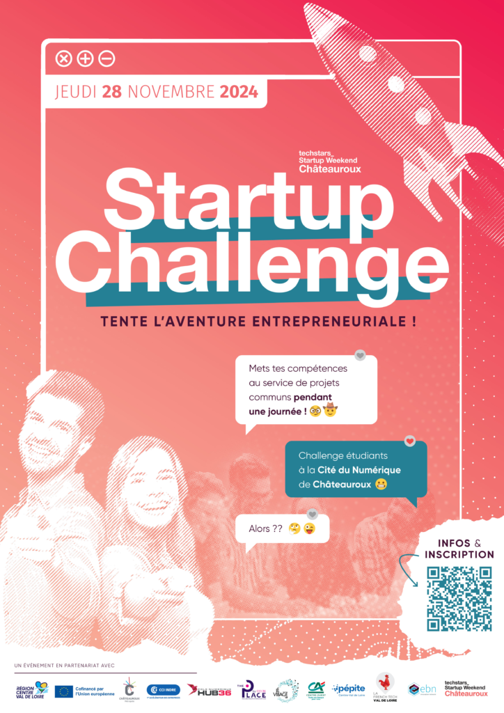 Techstars Startup Weekend, Startup Challenge de Châteauroux